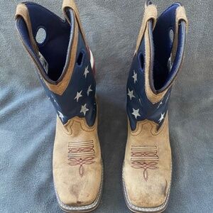 Smoky Mountain Boots Stars and Stripes, Size 6.5M Style #6880